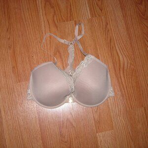 Natori Lightly Lined Underwire Front Closure Racer Back Bra 34DD